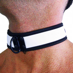 Rude Rider Neoprene Puppy Collar White (T7268)