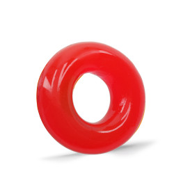 Rude Rider Fat Stretchy Cock Ring Jelly Red (T9209)