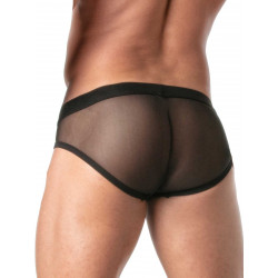 ToF Paris Mesh Brief Underwear Black (T9601)