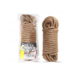 Rude Rider Hemp Rope/Hanfseil 10m (T9059)