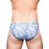 2Eros Print Swim Briefs V20 Swimwear Coral Teal (T9763)