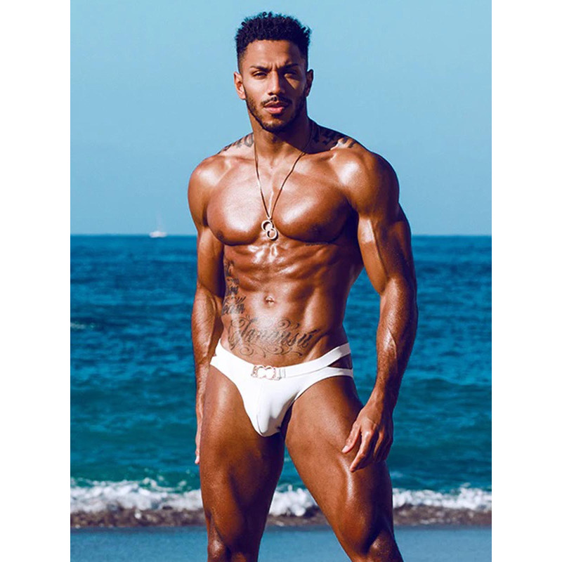 2Eros BLK Label Swim Briefs VB12 Ivory (T9844)