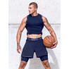 Supawear SPR Cropped Singlet Tank Top Black (T9843)