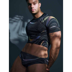Supawear Printed Pride Brief Underwear Black (T9924)