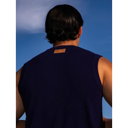 2Eros Sapphire Knit Vest Navy (T9926)