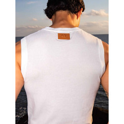 2Eros Sapphire Knit Vest White (T9927)