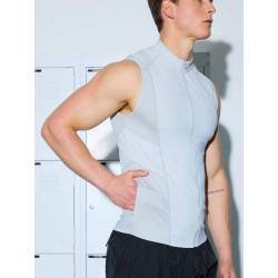 Supawear Gym2Street Zip-up Vest Grey (T9971)