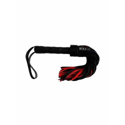 Rouge Short Suede Flogger Black/Red (T11463)