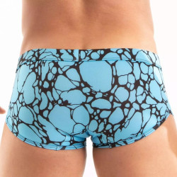 ToF Paris Printed Swim Trunks Blue (T12196)