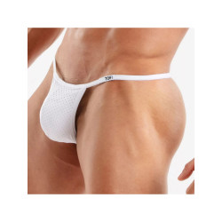 ToF Paris Temptation Microfiber Thong Underwear White (T12164)