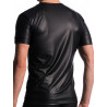 Manstore V-Neck Tee T-Shirt Regular M510 Black (T4857)