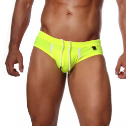 ToF Paris Happy Swim Briefs Neon Yellow (T11975)