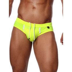 ToF Paris Happy Swim Briefs Neon Yellow (T11975)