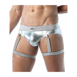 TOF Paris Magic Leg Harness Silver One Size (T11987)